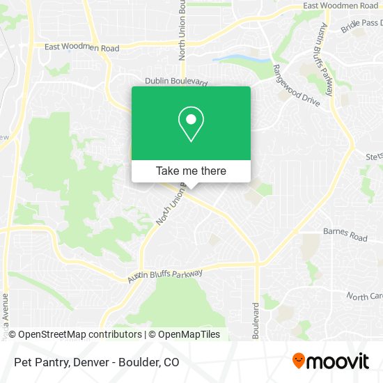 Mapa de Pet Pantry