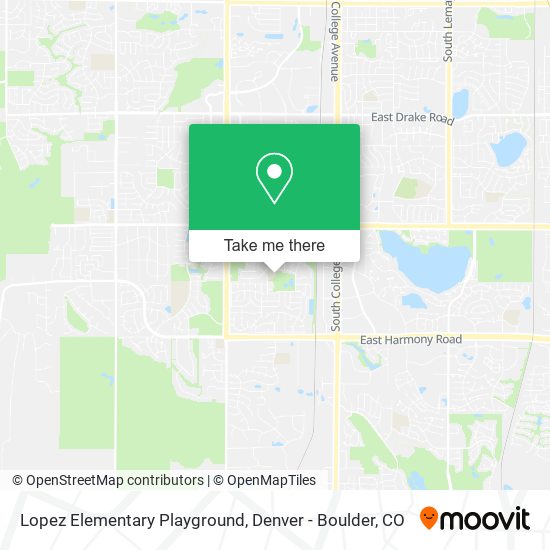 Lopez Elementary Playground map