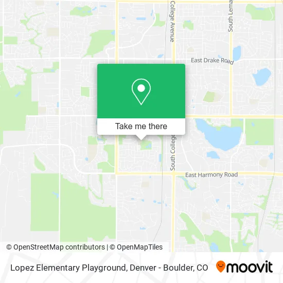 Lopez Elementary Playground map