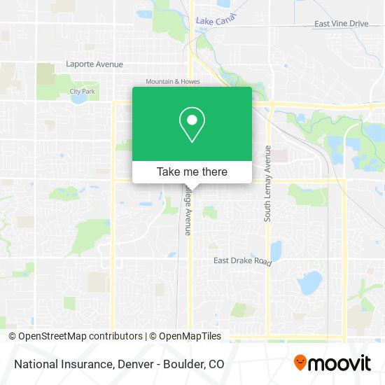 National Insurance map