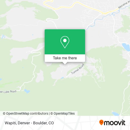 Mapa de Wapiti