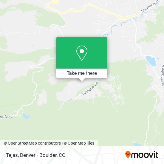 Mapa de Tejas