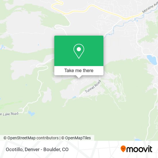 Mapa de Ocotillo