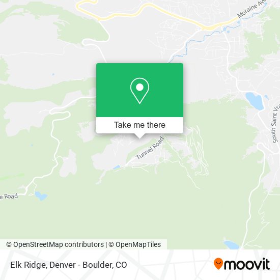 Mapa de Elk Ridge