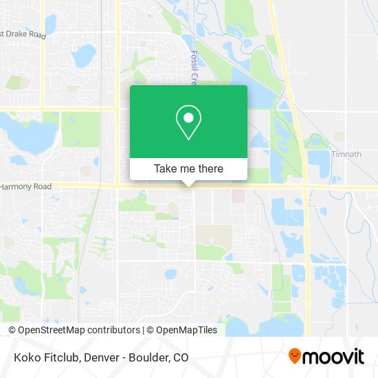 Mapa de Koko Fitclub