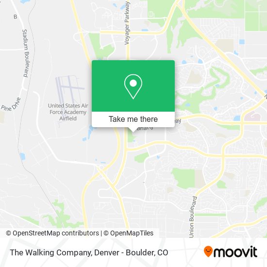Mapa de The Walking Company