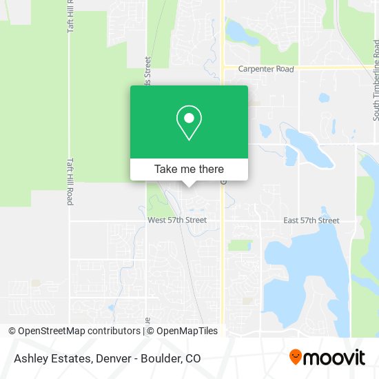 Ashley Estates map