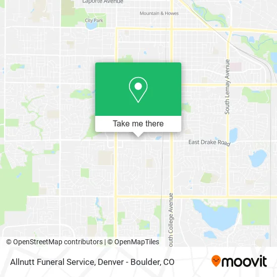 Allnutt Funeral Service map