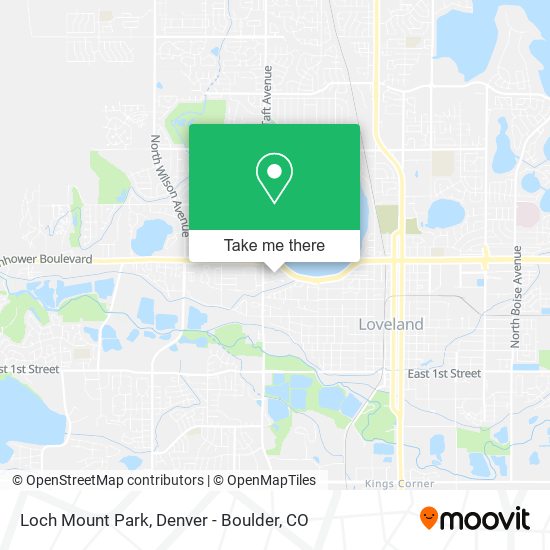 Mapa de Loch Mount Park