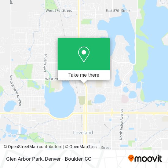 Mapa de Glen Arbor Park