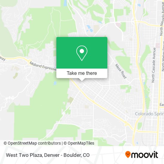 Mapa de West Two Plaza