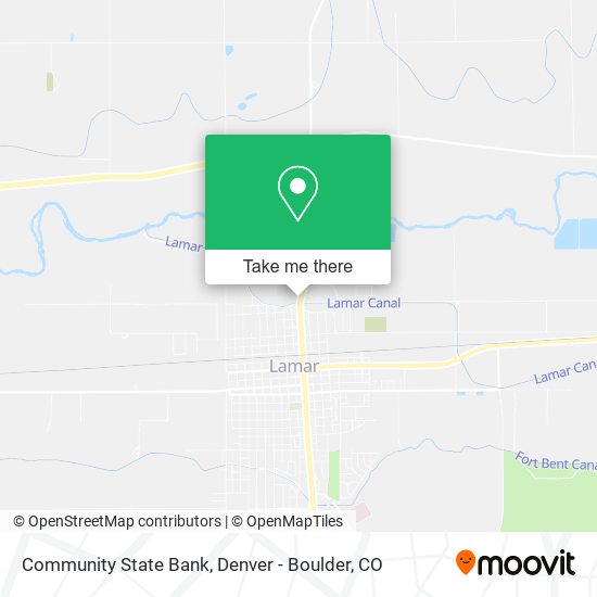 Community State Bank map