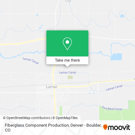 Fiberglass Component Production map