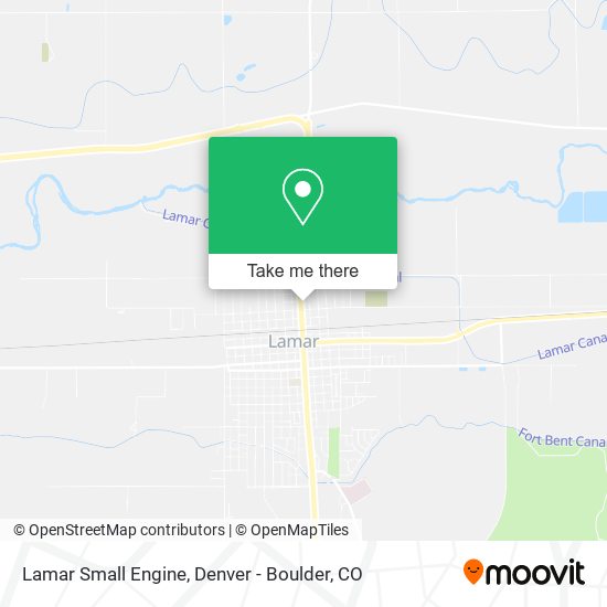 Lamar Small Engine map