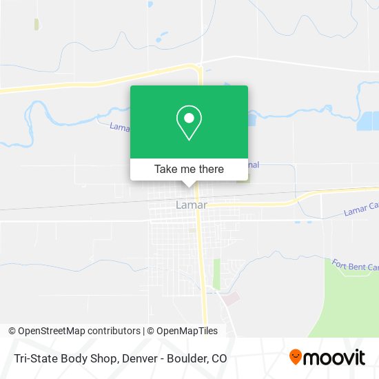 Mapa de Tri-State Body Shop