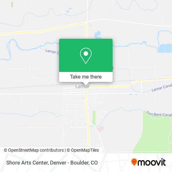 Shore Arts Center map
