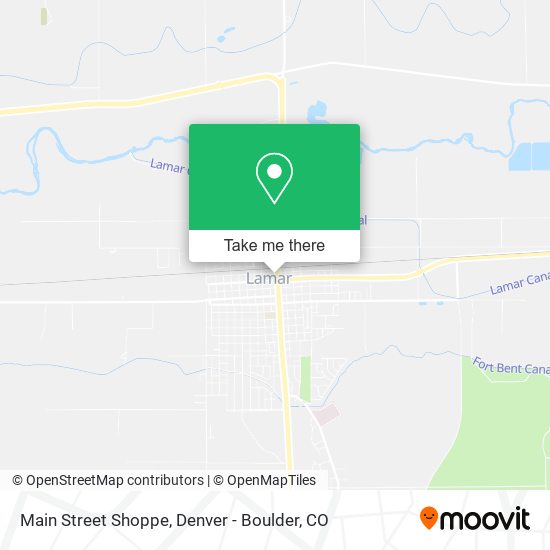 Mapa de Main Street Shoppe