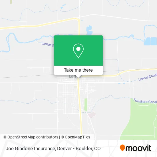 Joe Giadone Insurance map