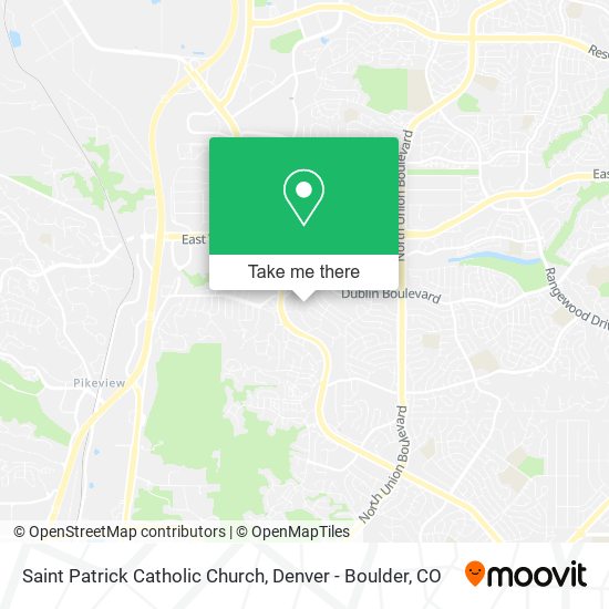 Saint Patrick Catholic Church map