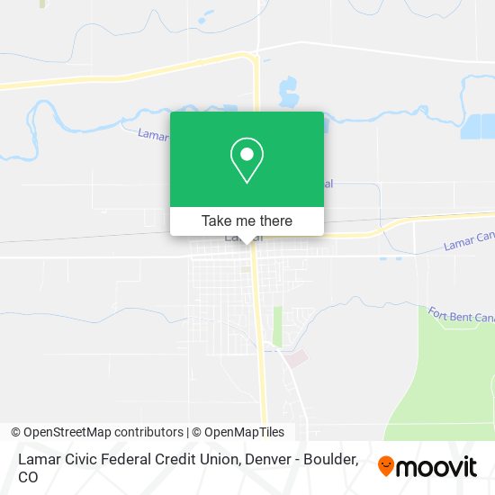 Mapa de Lamar Civic Federal Credit Union