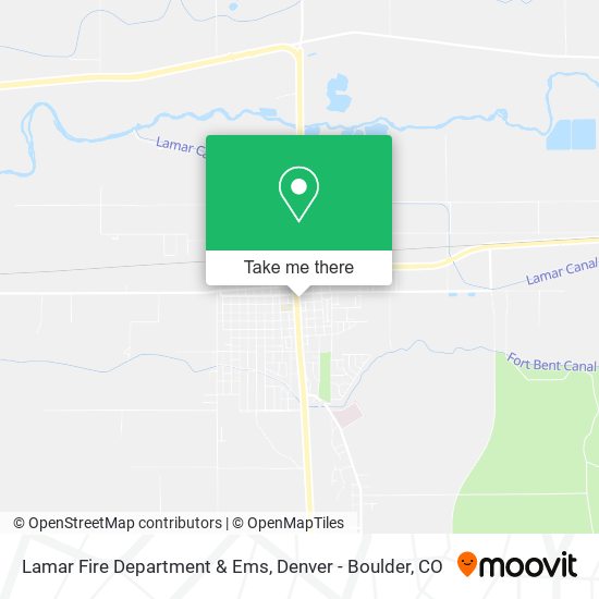Mapa de Lamar Fire Department & Ems
