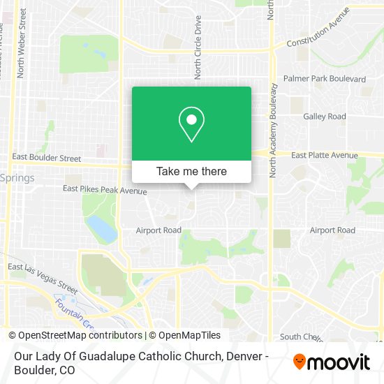 Our Lady Of Guadalupe Catholic Church map
