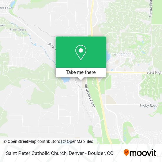 Mapa de Saint Peter Catholic Church