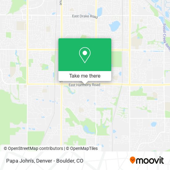 Mapa de Papa John's