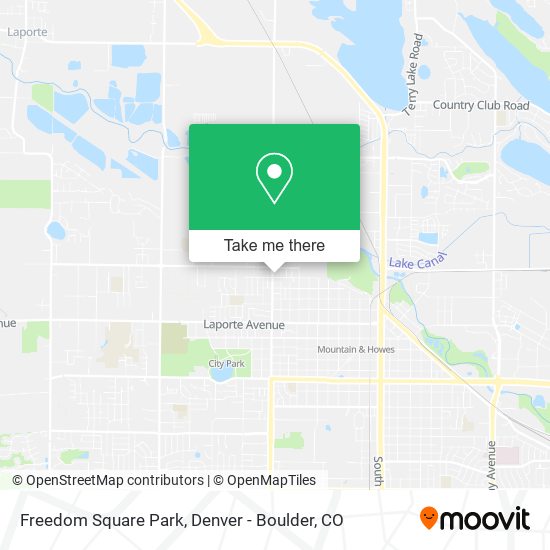 Freedom Square Park map