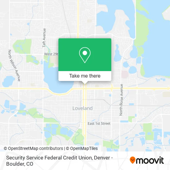 Security Service Federal Credit Union map