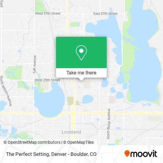 Mapa de The Perfect Setting