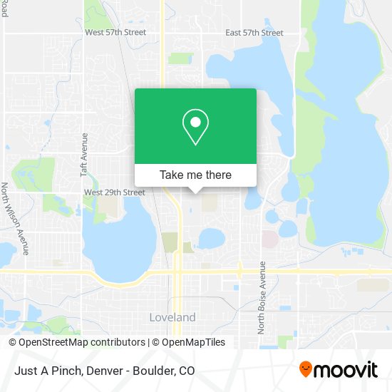 Just A Pinch map