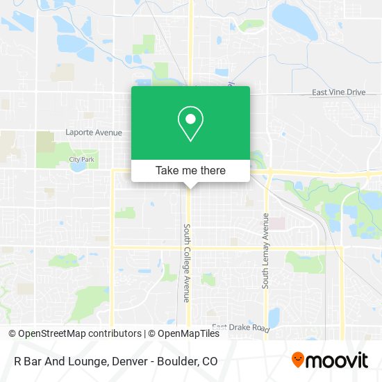 R Bar And Lounge map