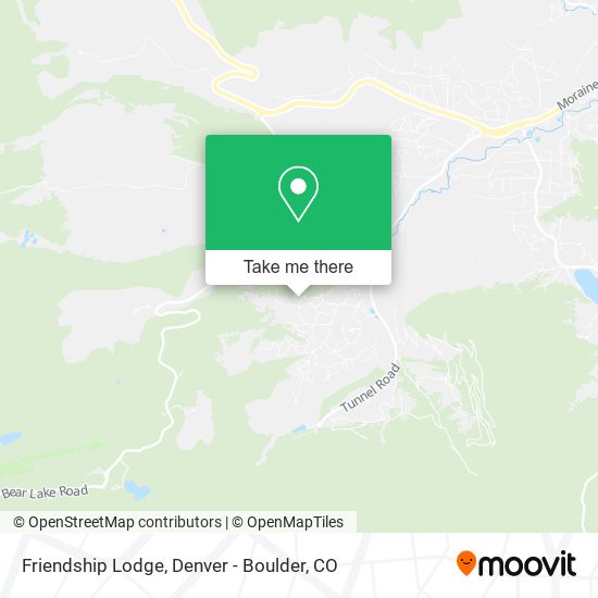 Friendship Lodge map