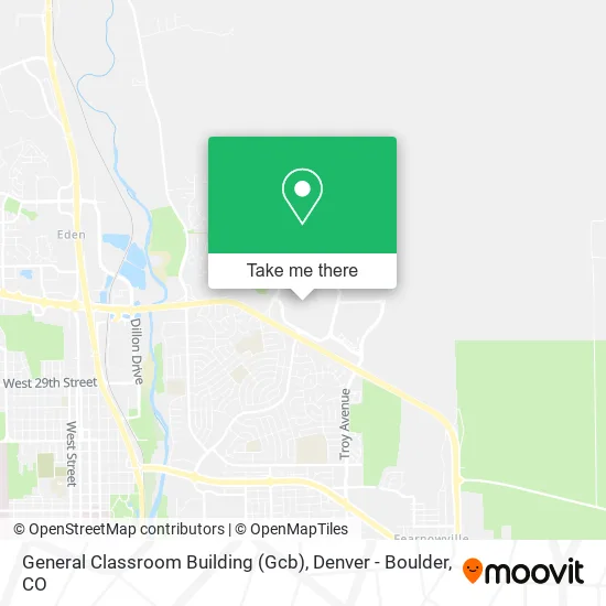 General Classroom Building (Gcb) map