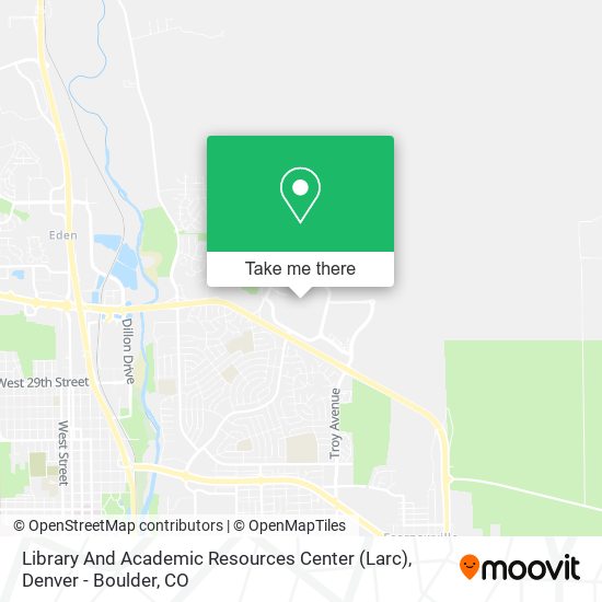 Mapa de Library And Academic Resources Center (Larc)
