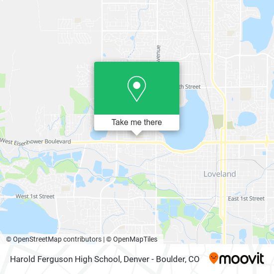 Mapa de Harold Ferguson High School