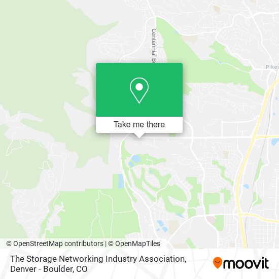Mapa de The Storage Networking Industry Association