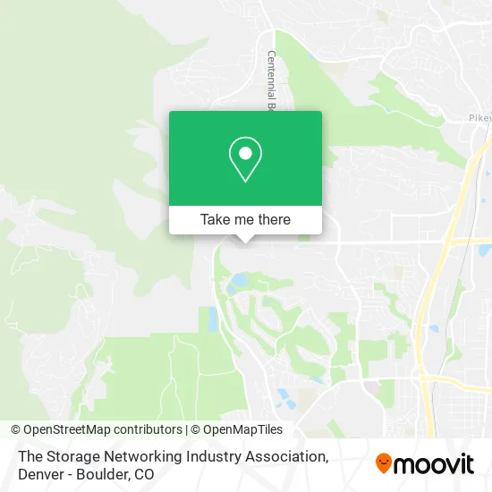 The Storage Networking Industry Association map
