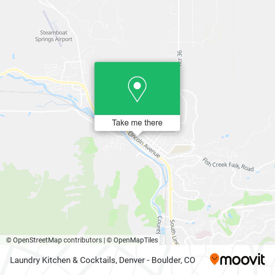 Laundry Kitchen & Cocktails map