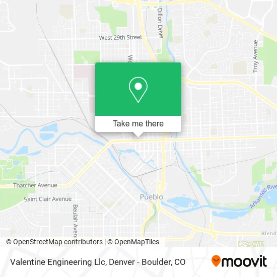 Valentine Engineering Llc map