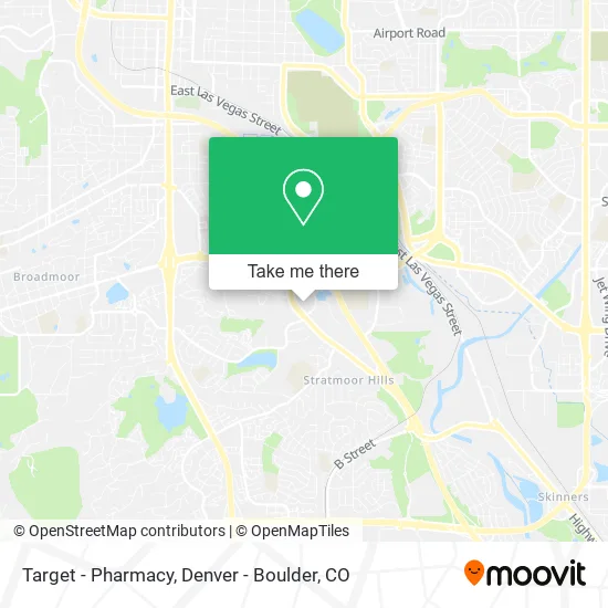 Target - Pharmacy map