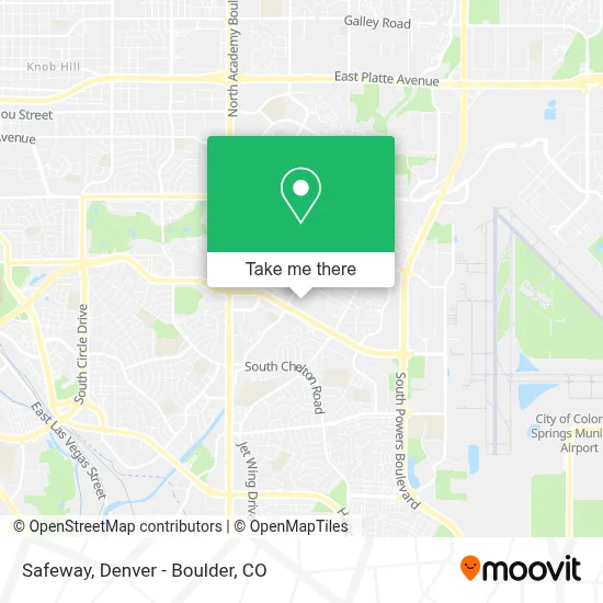 Safeway map