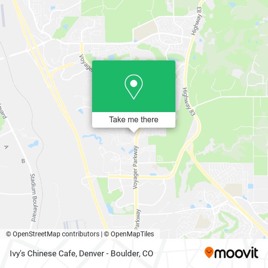 Ivy's Chinese Cafe map