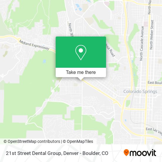 21st Street Dental Group map