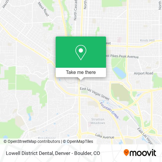 Lowell District Dental map