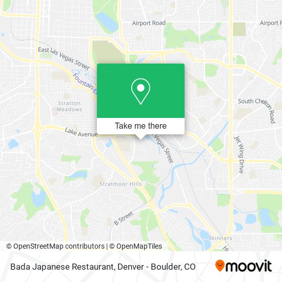 Bada Japanese Restaurant map