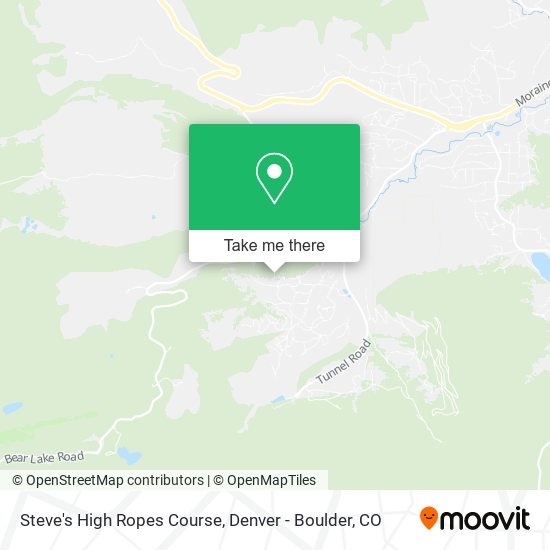 Steve's High Ropes Course map
