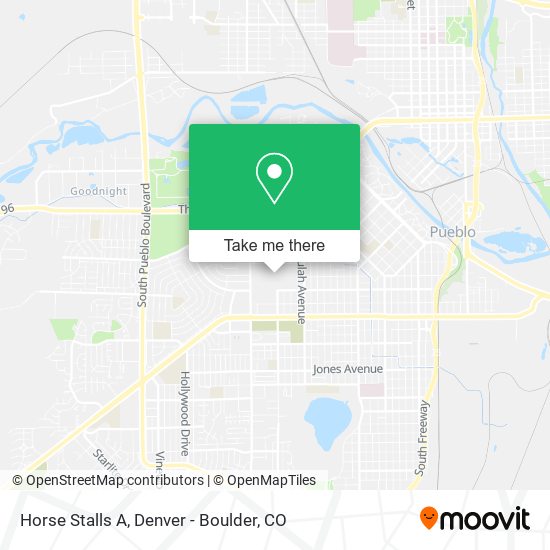 Mapa de Horse Stalls A
