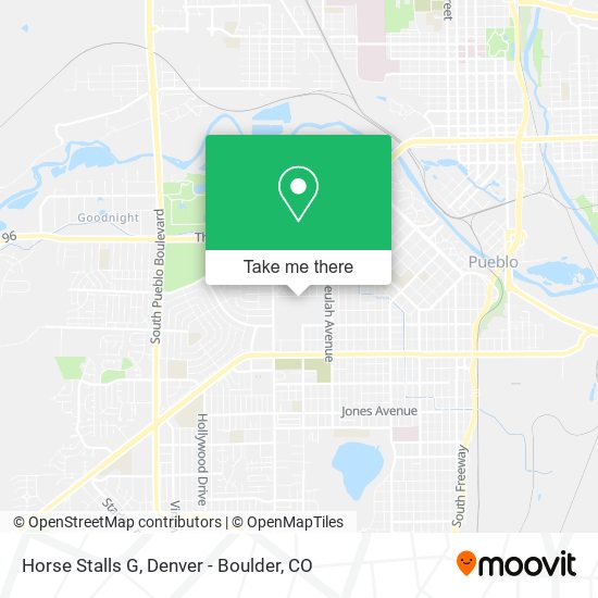 Horse Stalls G map